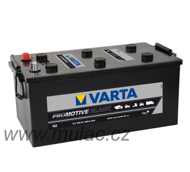 Autobaterie Varta ProMotive BLACK 700038, 12V / 200Ah / 1050A č. 1