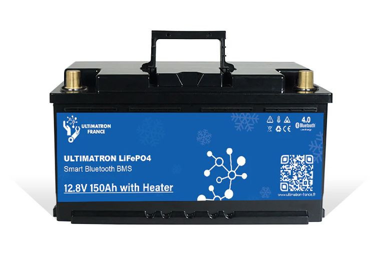 ULTIMATRON ULS-12-150H LiFePO4 12,8V/150Ah 1920Wh s vyhříváním