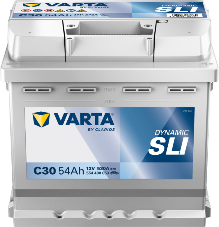 Autobaterie 554400 VARTA SILVER 12V/ 54Ah/530A č.1