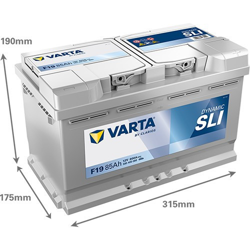 Autobaterie 585400 VARTA SILVER 12V/ 85Ah/800A č.2