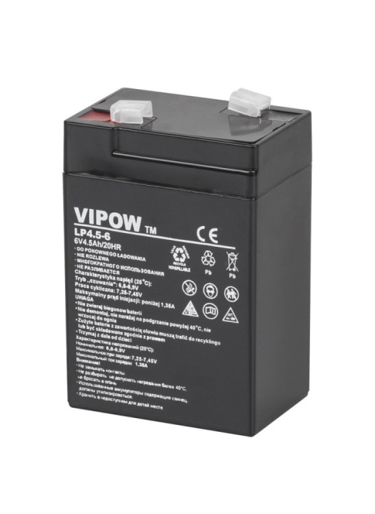 VIPOW 6V 4,5Ah AGM