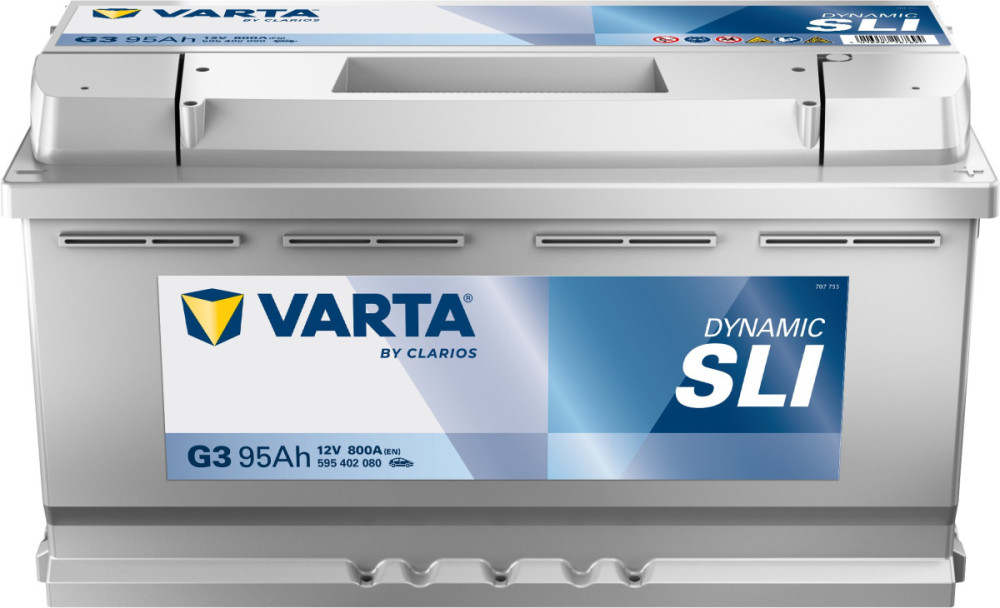 Autobaterie 595402 VARTA BLUE 12V/ 95Ah/800A č.1