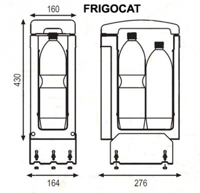 FRIGOCAT Indel B 7L, 24V, dT30°C, autochladnička č. 3