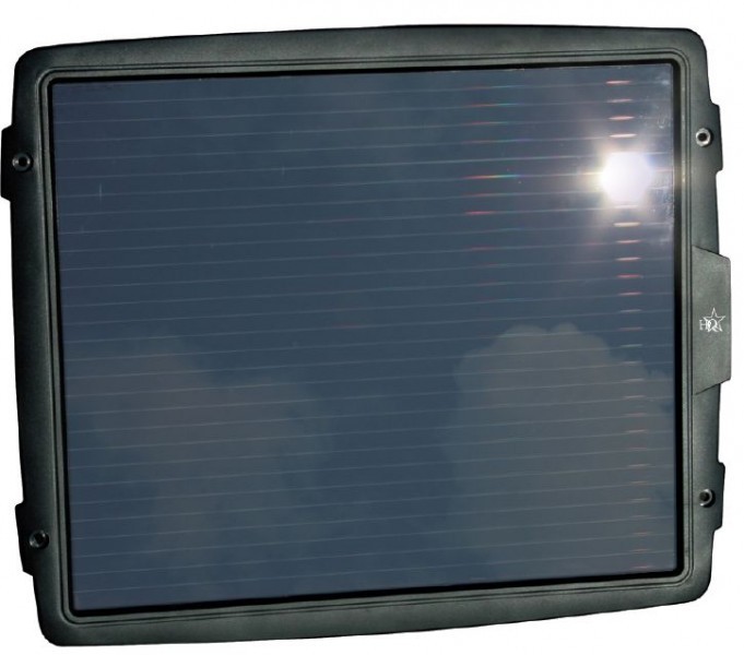 SOL-CHARGE02 Solární dobíječ 12V autobaterií 4,8W č. 1