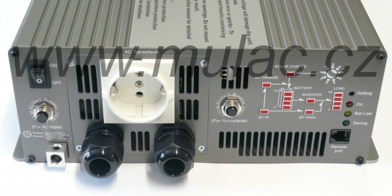 Použitý TN-3000-224B Měnič napětí DC/AC 24V na 230V 3000W sínus pro solární aplikace č. 2