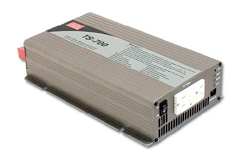 TS-700-248B Měnič napětí sínusový 48V na 230V 700W, DC/AC měnič napětí  č. 1