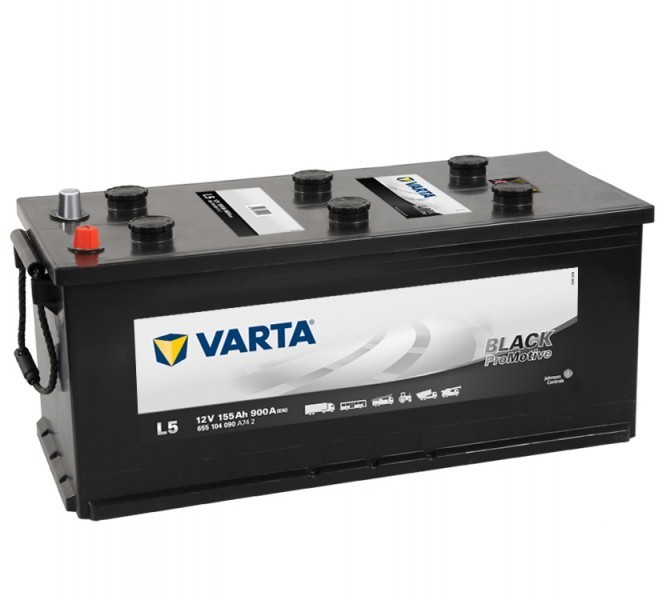 Autobaterie Varta ProMotive BLACK 655104, 12V / 155Ah / 900A č. 1