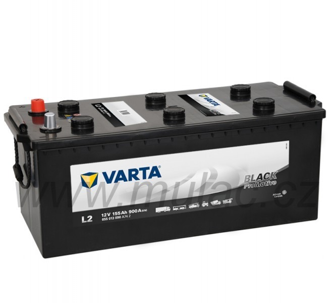 Autobaterie Varta ProMotive BLACK 655013, 12V / 155Ah / 900A č. 1