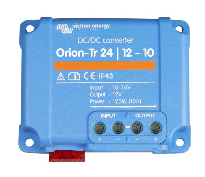 Orion-Tr 24/12-10 (120W) DC/DC měnič neizolovaný 24V na 12V