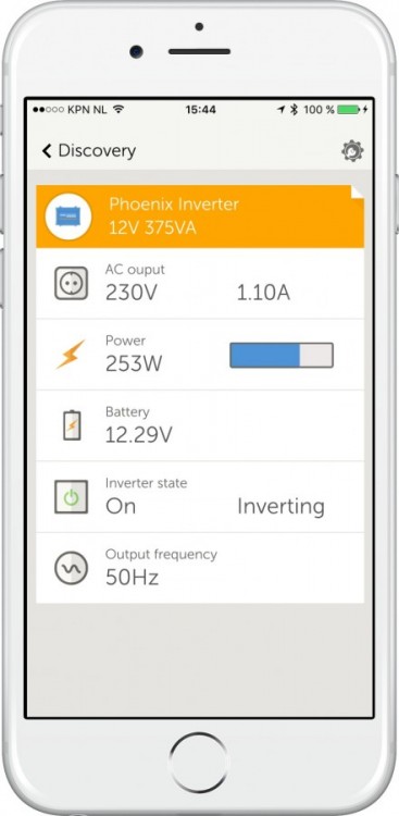 Phoenix 12/800 měnič napětí sínus 800VA 12V na 230V, VE.Direct č.4