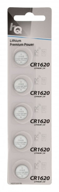 CR1620 lithiová baterie 3V, HQ-CR1620 č. 2