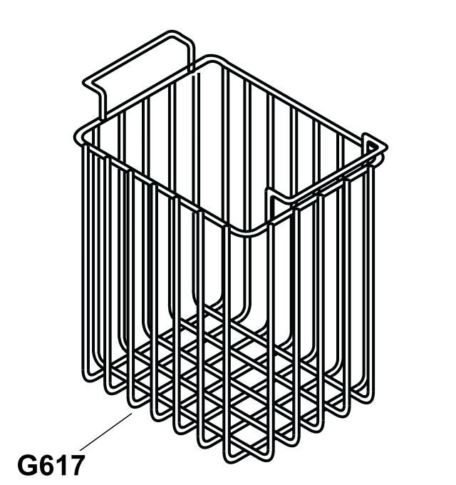 G617 drátěný koš č.2