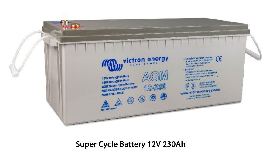 12V 170Ah AGM Super Cycle BAT412117081 č.1