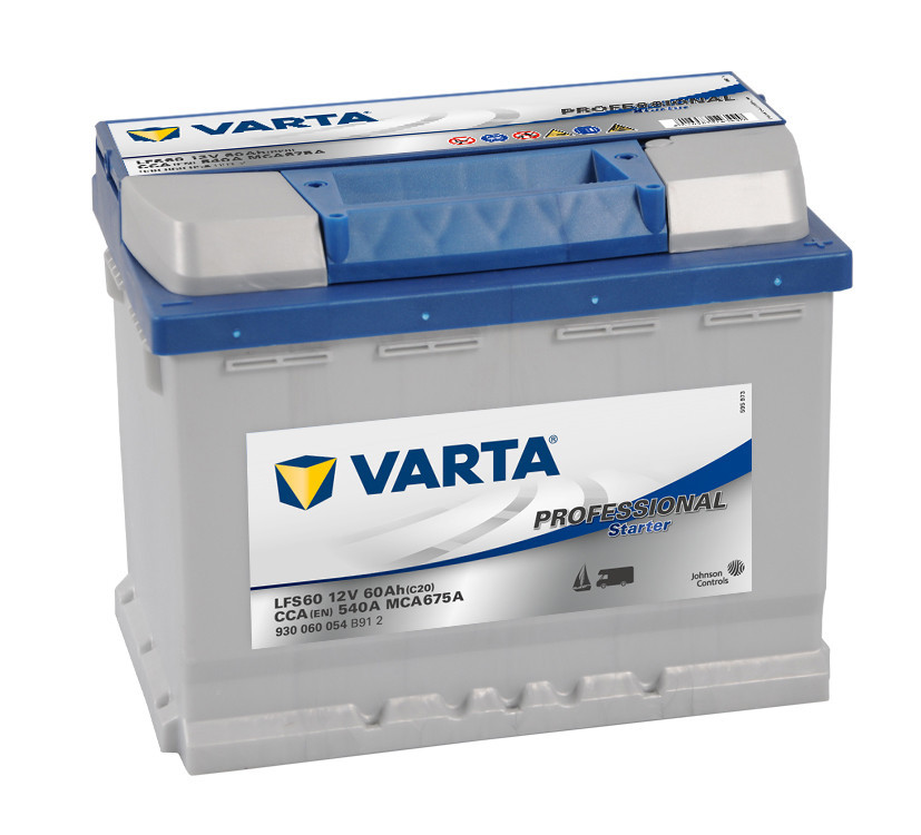 VARTA 12V 60Ah 560A PROFESSIONAL 930 060 056, 560408