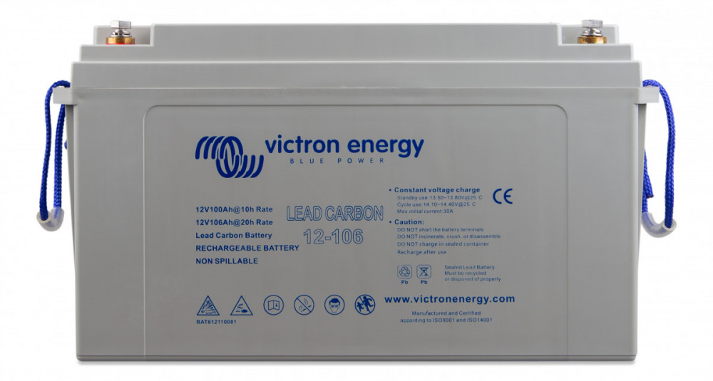 12V 106Ah olověno uhlíková baterie BAT612110081 Victron Energy obr2