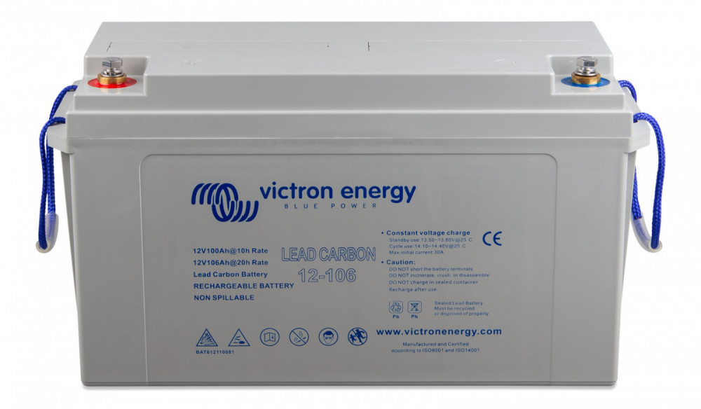 12V 106Ah olověno uhlíková baterie BAT612110081 Victron Energy obr 3
