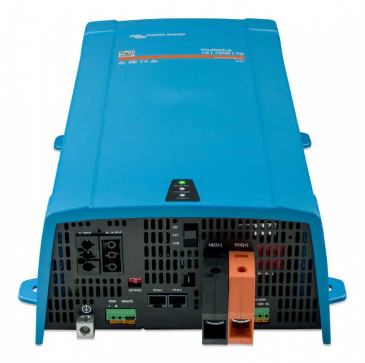 Victron Energy, MultiPlus 12/1600/70-16, měnič napětí / nabíječ / UPS, 12V 1600VA 70A
