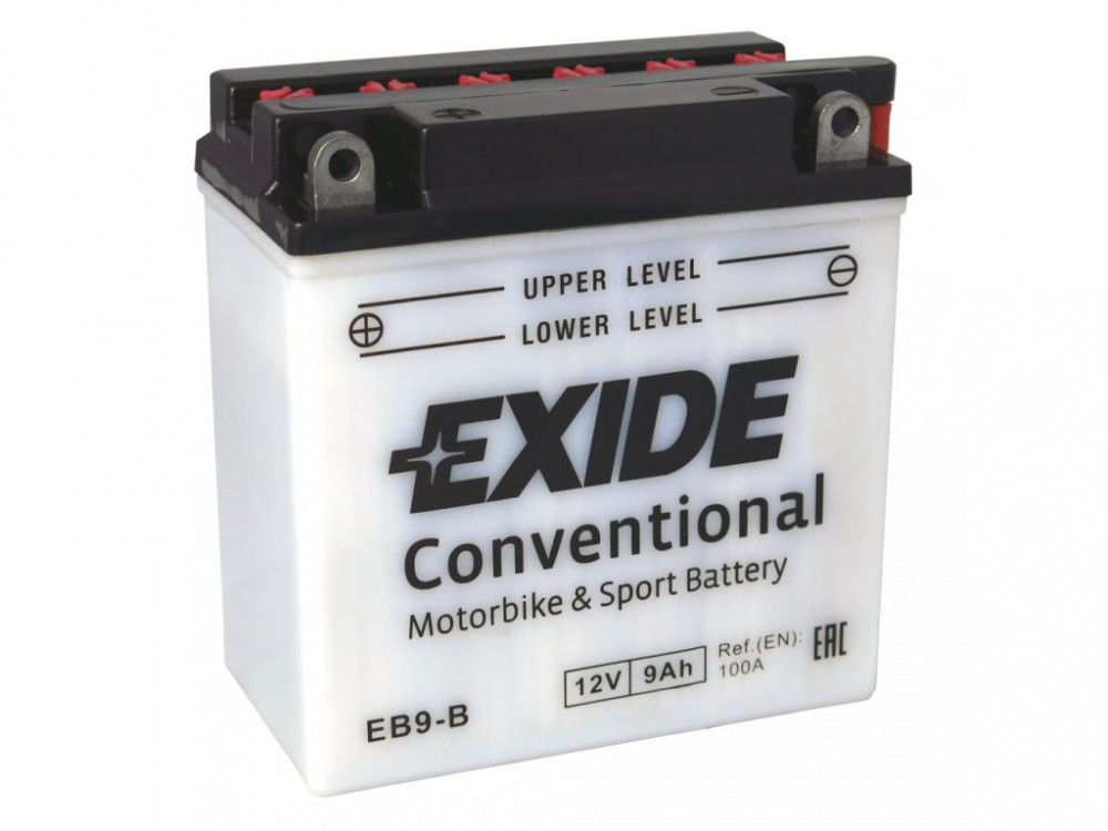 Motobaterie EXIDE EB9-B 12V 9Ah 100A