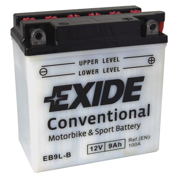 Motobaterie EXIDE EB9L-B 12V 9Ah 100A