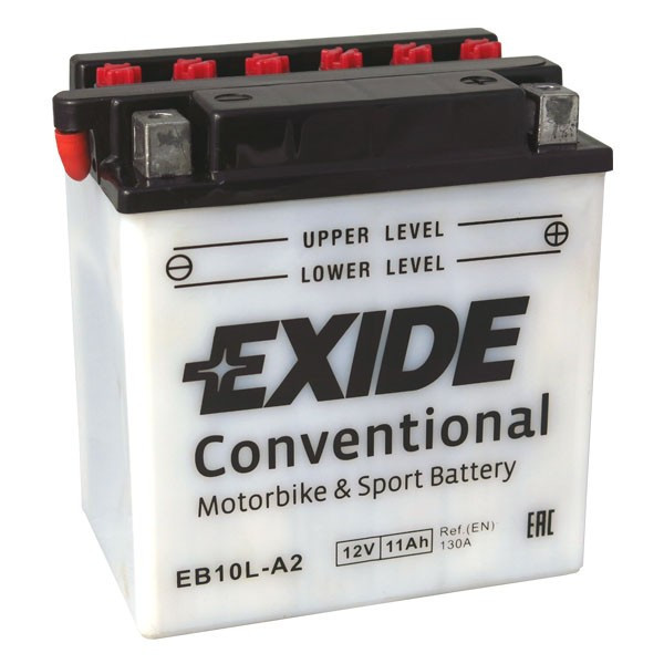 Motobaterie EXIDE EB10L-A2 12V 11Ah 130A