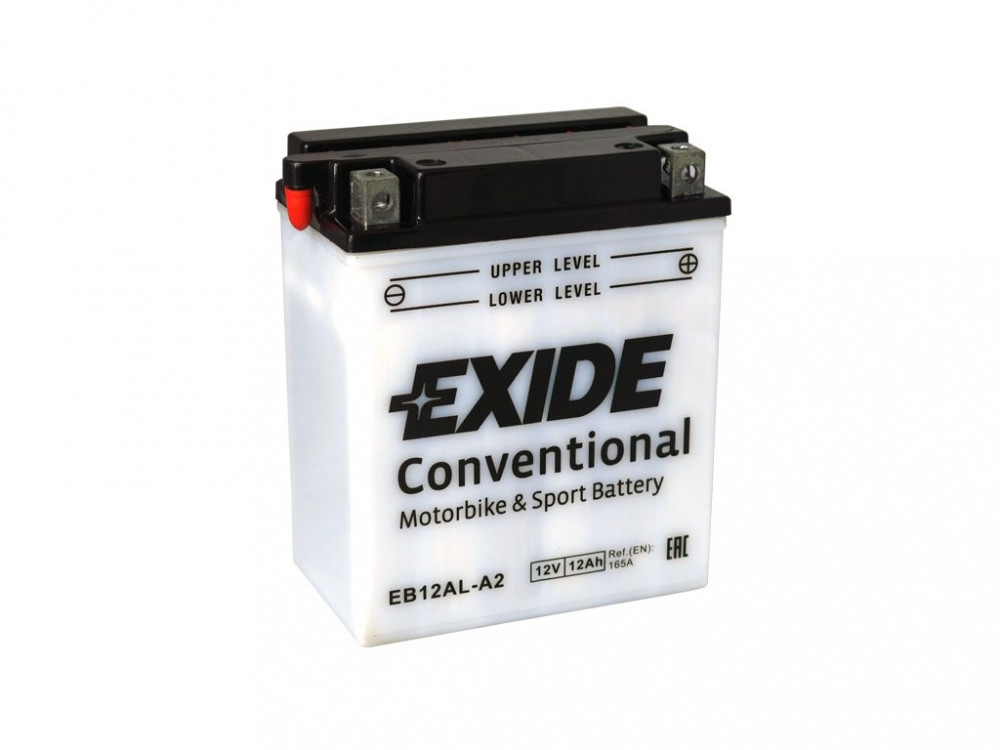 Motobaterie EXIDE EB12AL-A2 12V 12Ah 165A