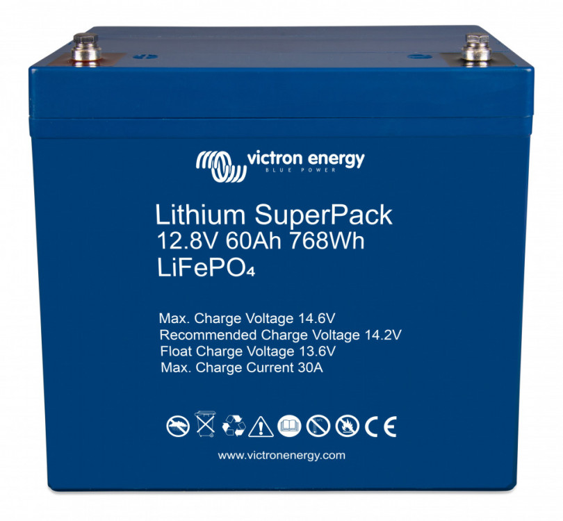 Victron Energy Lithium SuperPack 12,8V/60Ah (768Wh)