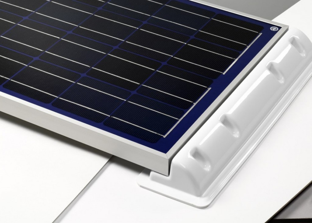 Sada 2 x 35 cm držák solárního panelu pro obytný vůz či karavan č.1