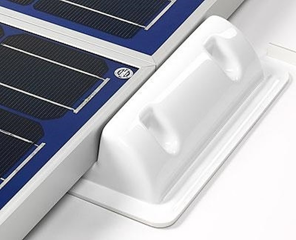 Sada 2 ks napojujících držáků solárních panelů pro obytný vůz či karavan č.2