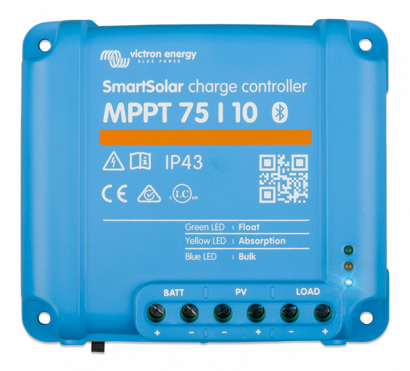 SMART Solar MPPT 75/10, solární regulátor 12/24V 10A 75V s Bluetooth