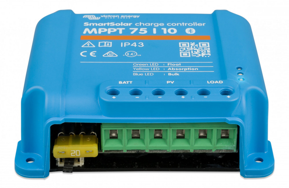 SMART Solar MPPT 75/10, solární regulátor 12/24V 10A 75V s Bluetooth