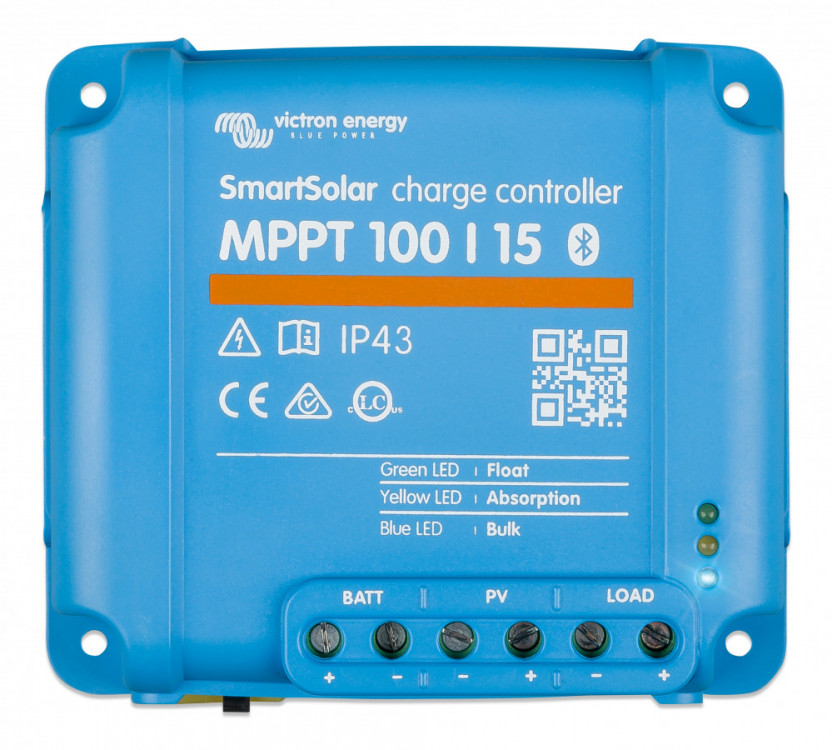 SMART Solar MPPT 100/15, solární regulátor 12/24V 15A 100V s Bluetooth č.1