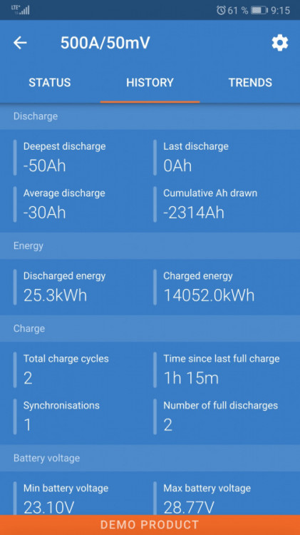 Victron Energy SMARTShunt 300A, sledovač stavu baterie s Bluetooth č.9