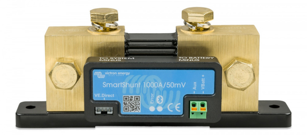 Victron Energy SMARTShunt 1000A/50mV, sledovač stavu baterie s Bluetooth č.3