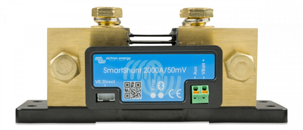 Victron Energy SMARTShunt 2000A/50mV, sledovač stavu baterie s Bluetooth č.2