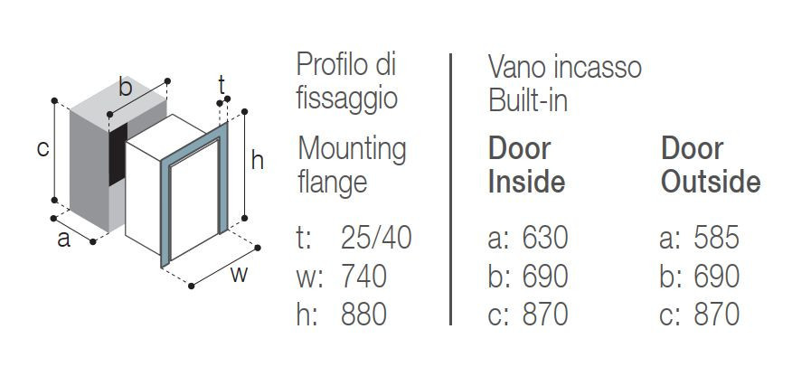 Vitrifrigo DW210 DTX (104L chladnička /78L mrazák), 12/24V č.3