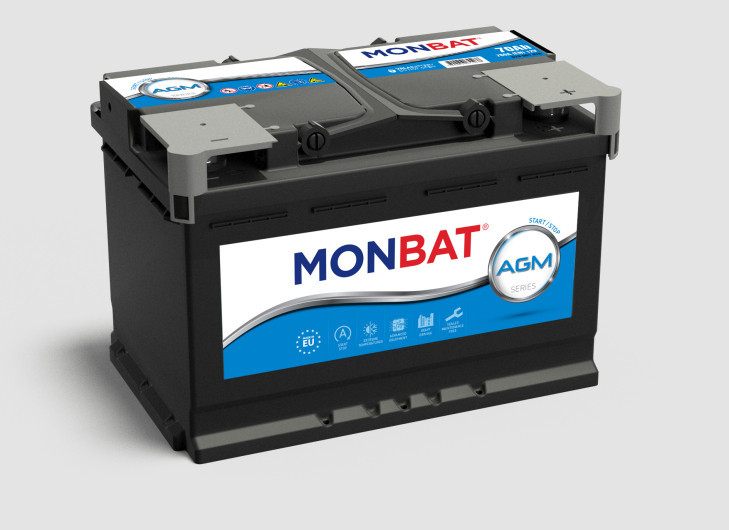 MONBAT AGM START-STOP 12V 90Ah 860A č.1