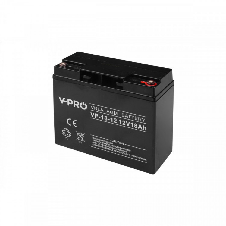 Baterie VP-18-12 V-PRO 12V 18Ah