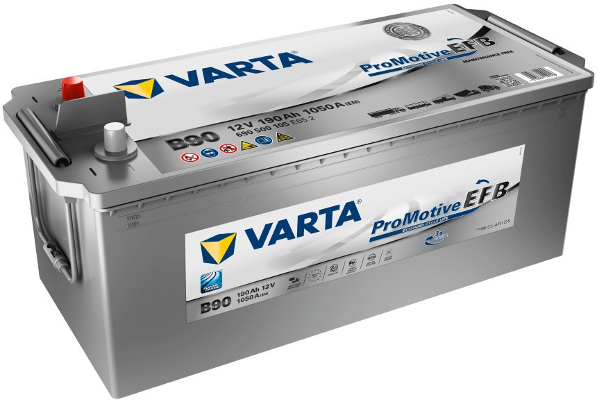 Autobaterie VARTA PROMOTIVE EFB 190Ah, 12V, B40