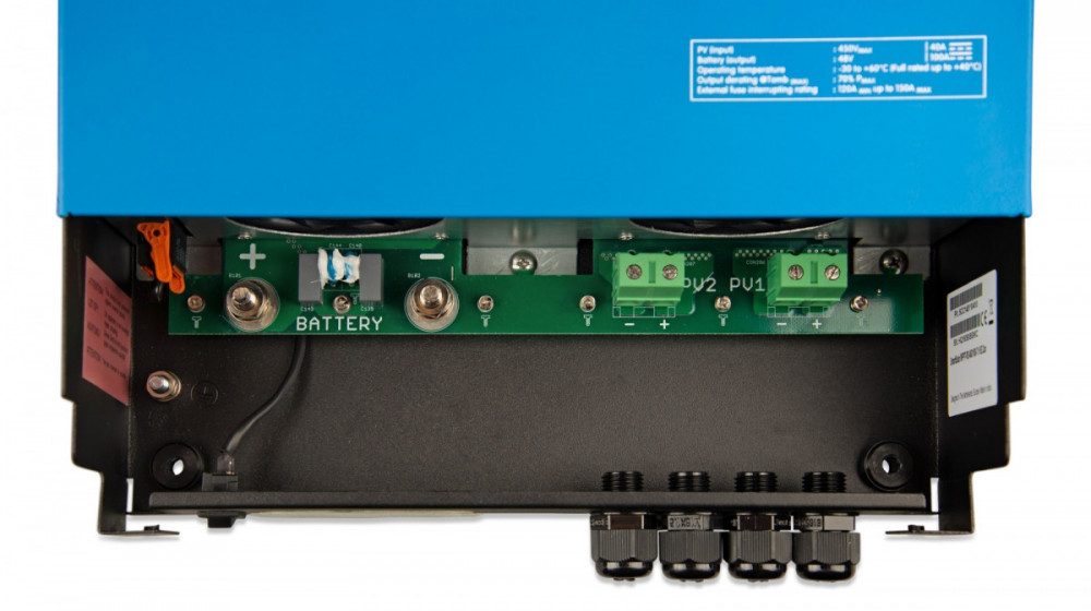 SmartSolar MPPT RS 450/100-Tr připojení