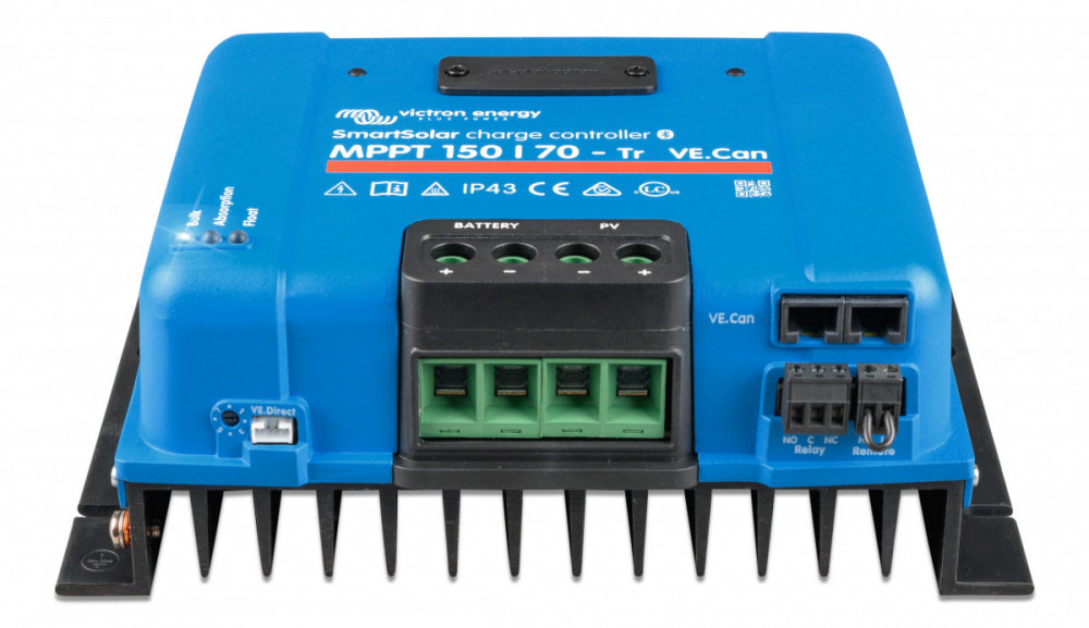 SmartSolar MPPT 150/70-Tr VE.Can  12/24/48V 70A 150V s Bluetooth č.3