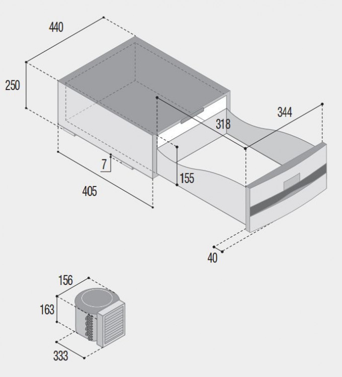 Vitrifrigo D20A černá 12/24V, 20 litrů č.5