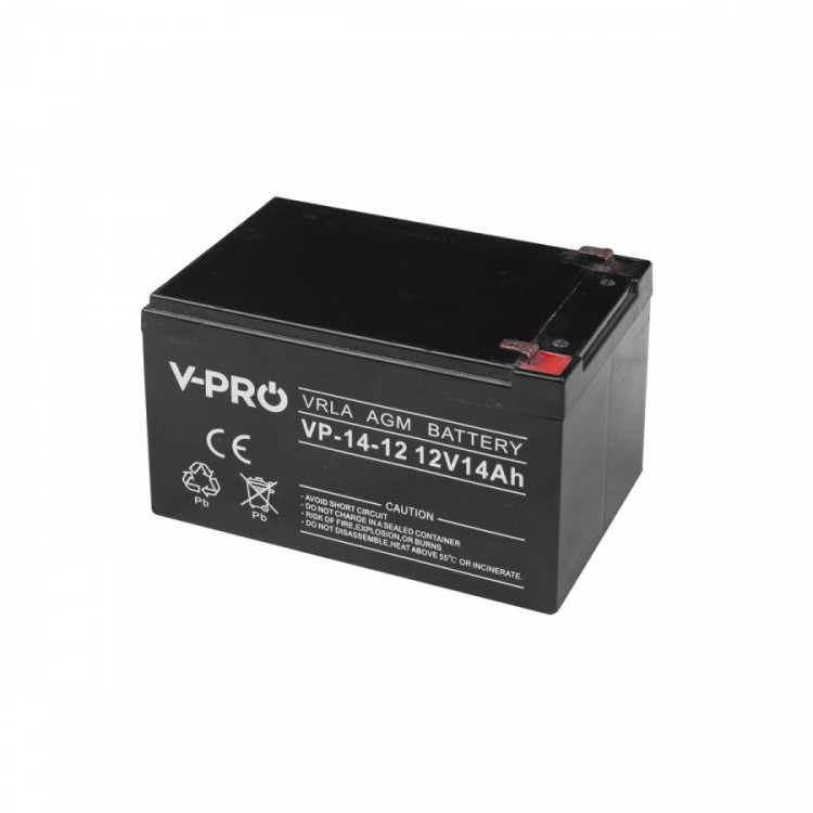 Baterie VP-14-12 V-PRO 12V 14Ah