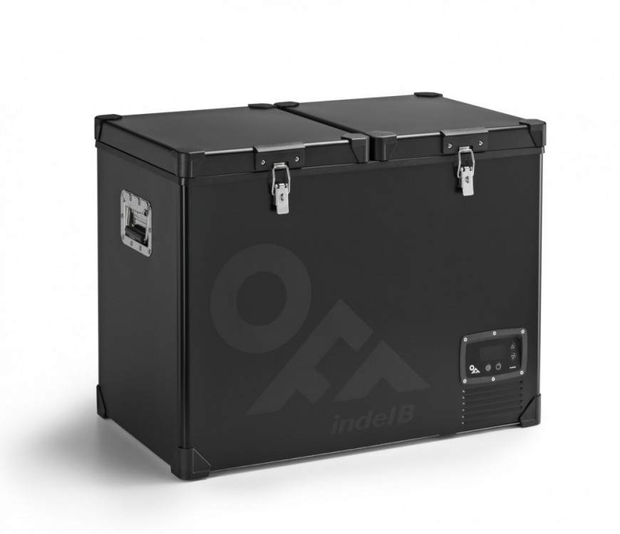 TB92 DD STEEL BLACK OFF kompresorová autochladnička Indel B, 83L, 12/24V č.1