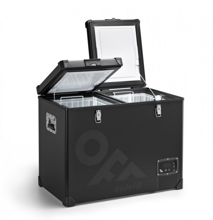 TB92 DD STEEL BLACK OFF kompresorová autochladnička Indel B, 83L, 12/24V č.2