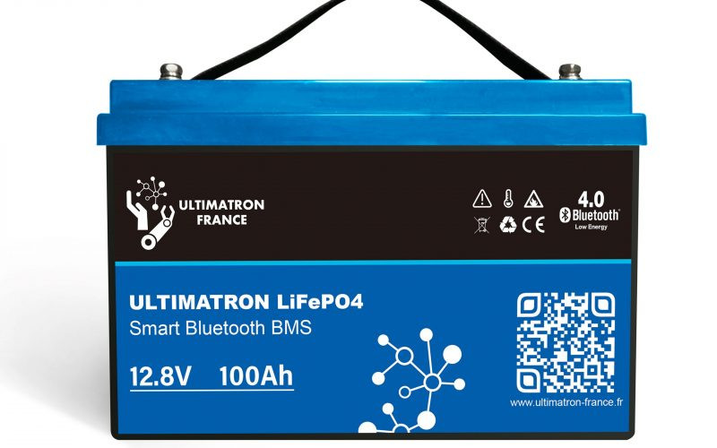 OLALITIO LiFePO4 Smart BMS 12,8V/100Ah 1280Wh Bluetooth OLA-12-100
