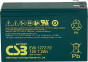Záložní baterie EVX1272L CSB 12V/7,2Ah