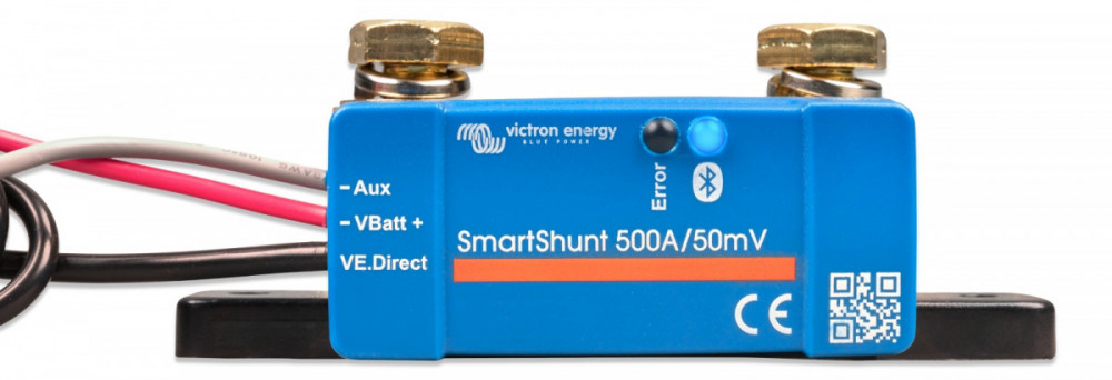 Victron Energy IP65 SMARTShunt 500A/50mV, sledovač stavu baterie s Bluetooth č.1