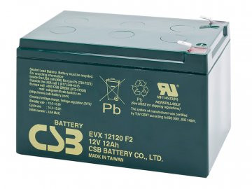Záložní baterie EVX12120F2 CSB 12V/12Ah č.1
