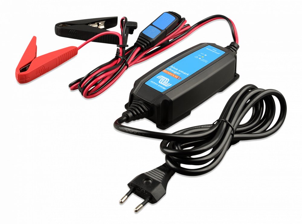 Blue SMART Charger IP65 6V / 12V  1,1A, Pb a Li-ion nabíječ