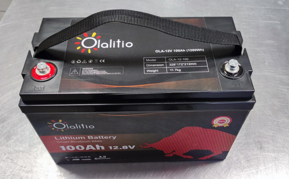 OLALITIO LiFePO4 Smart BMS 12,8V/100Ah 1280Wh OLA-12-100 č.7